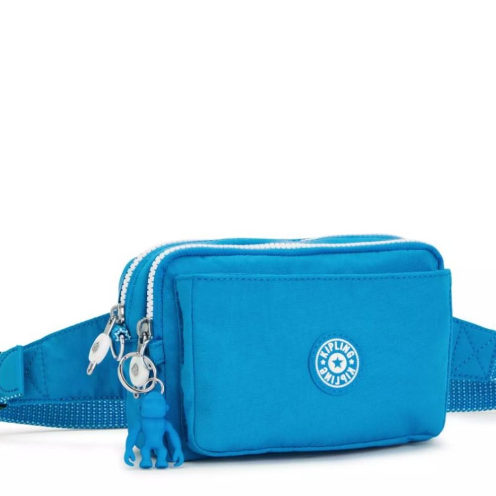 Kipling Abanu Multi Convertible Crossbody Bag in Eager Blue